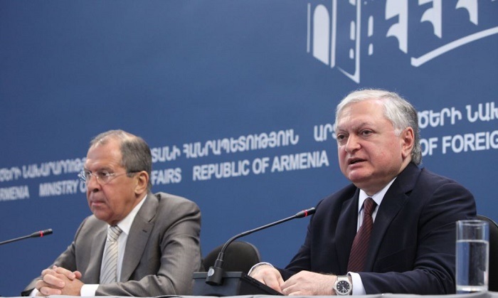 La conferencia de prensa de los Ministros de Asuntos Exteriores de Rusia y Armenia